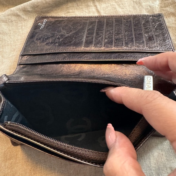 Chanel bifold vintage cambon wallet - Picture 6 of 11